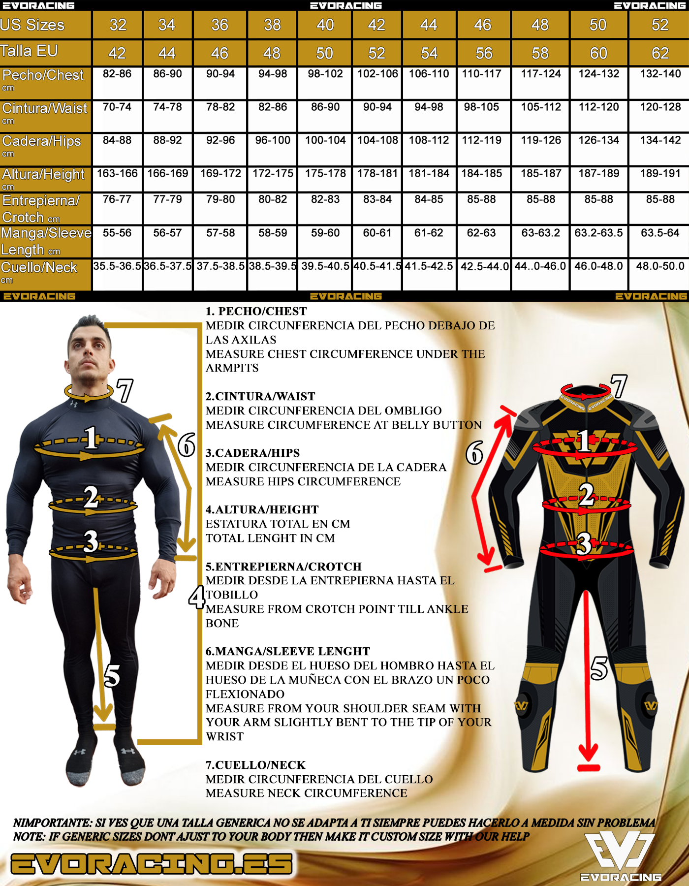 Set Racing Completo – Hecho a Medida y 100% Personalizado