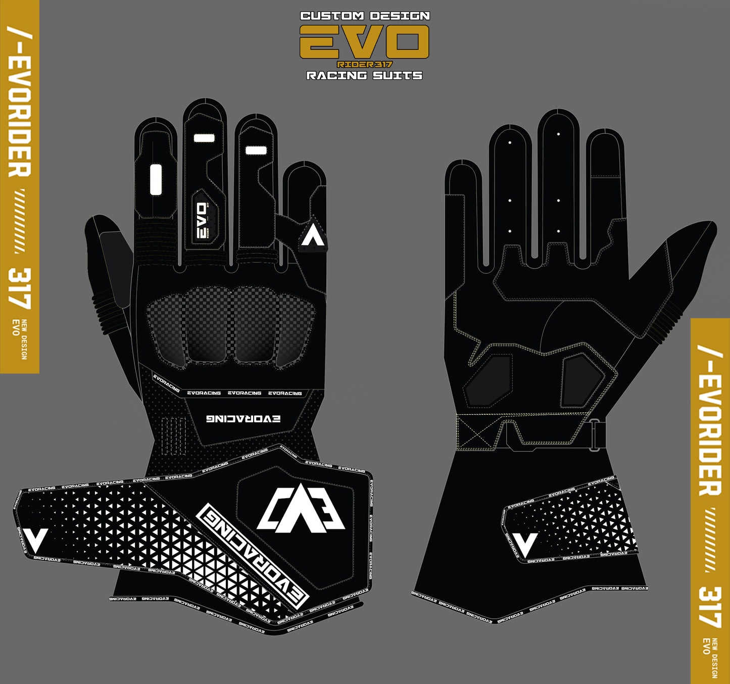 Guantes Racing Premium – Seguridad y Confort al Máximo Nivel 🏍️🔥