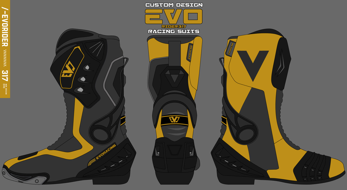 Botas Racing Personalizadas – Máxima Protección y Comodidad 🏍️🔥