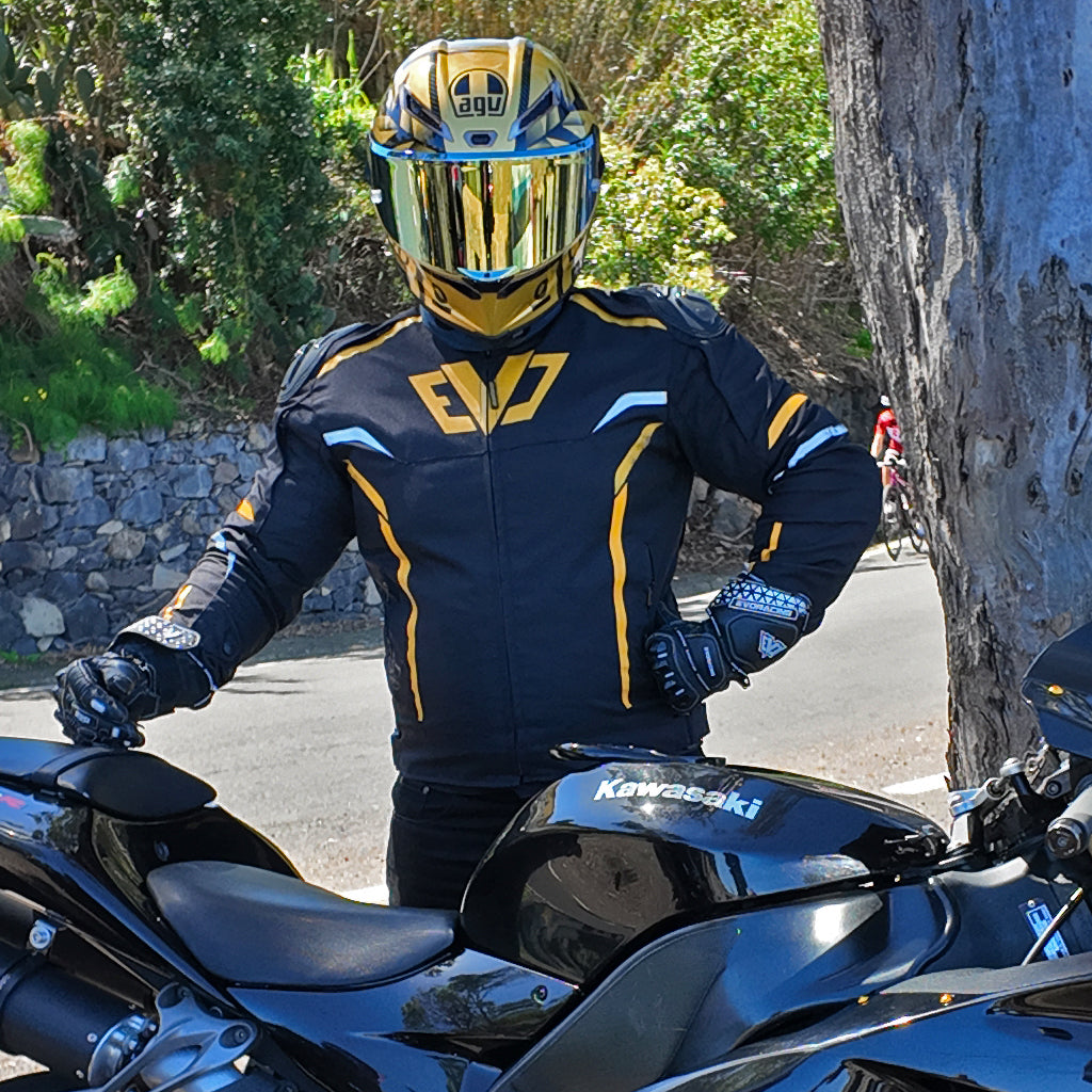 Chaqueta de Cordura Touring Personalizada – Protección, Versatilidad y Ajuste Perfecto 🏍️🌧️