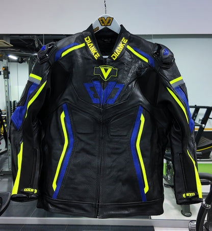 Chaqueta de Cuero Racing Personalizada