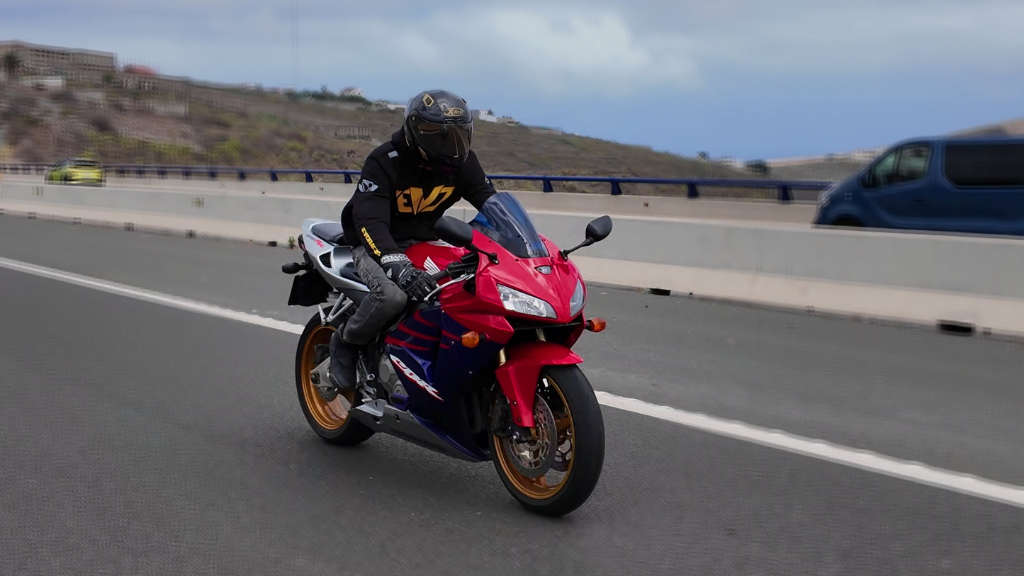 Sudadera de Moto Urbana con Protecciones de Gel Nivel 2 | Evoracing